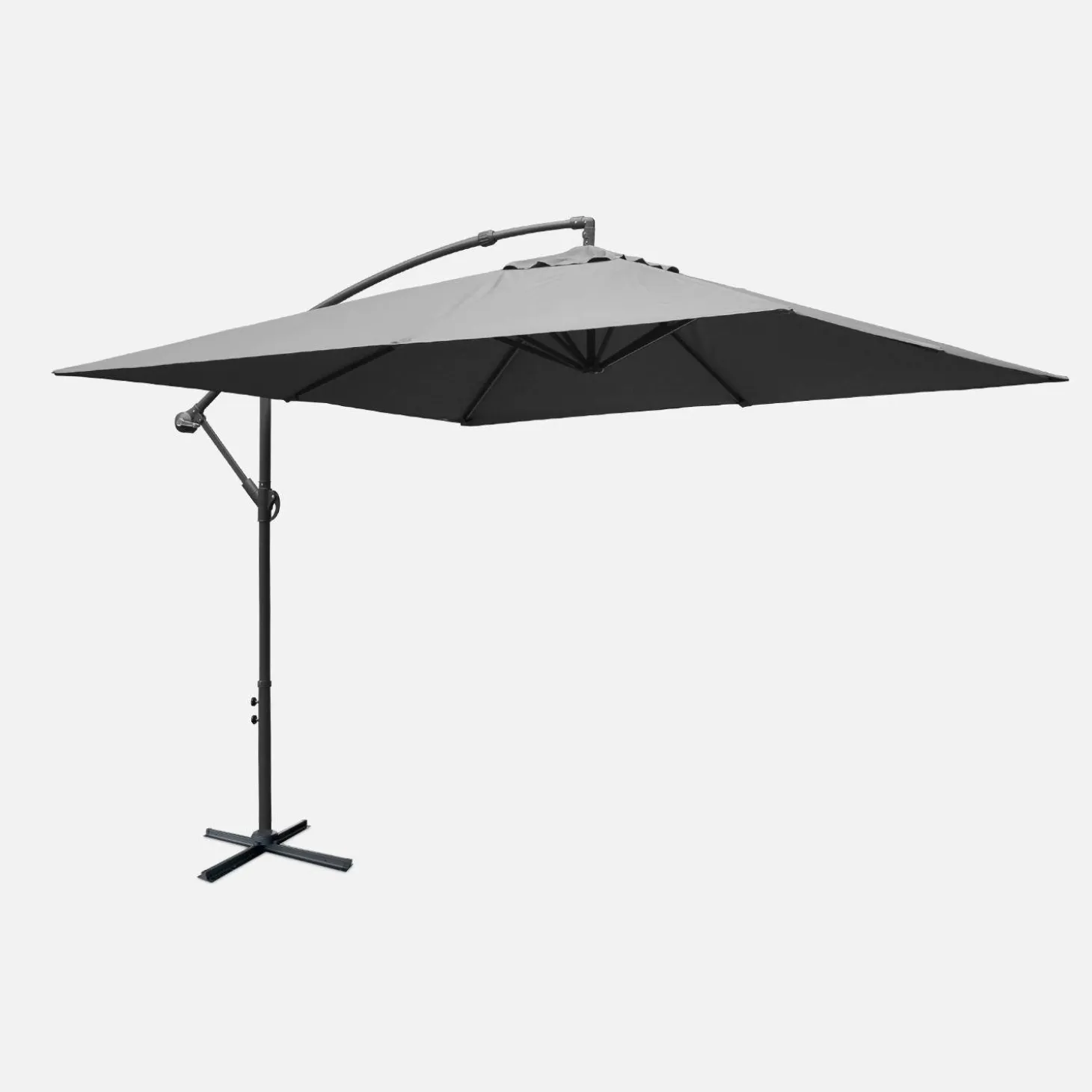 Zweefparasol vierkant 3x3m