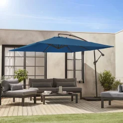 Zweefparasol vierkant 3x3m