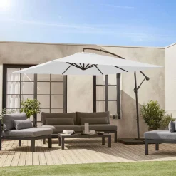Zweefparasol vierkant 3x3m