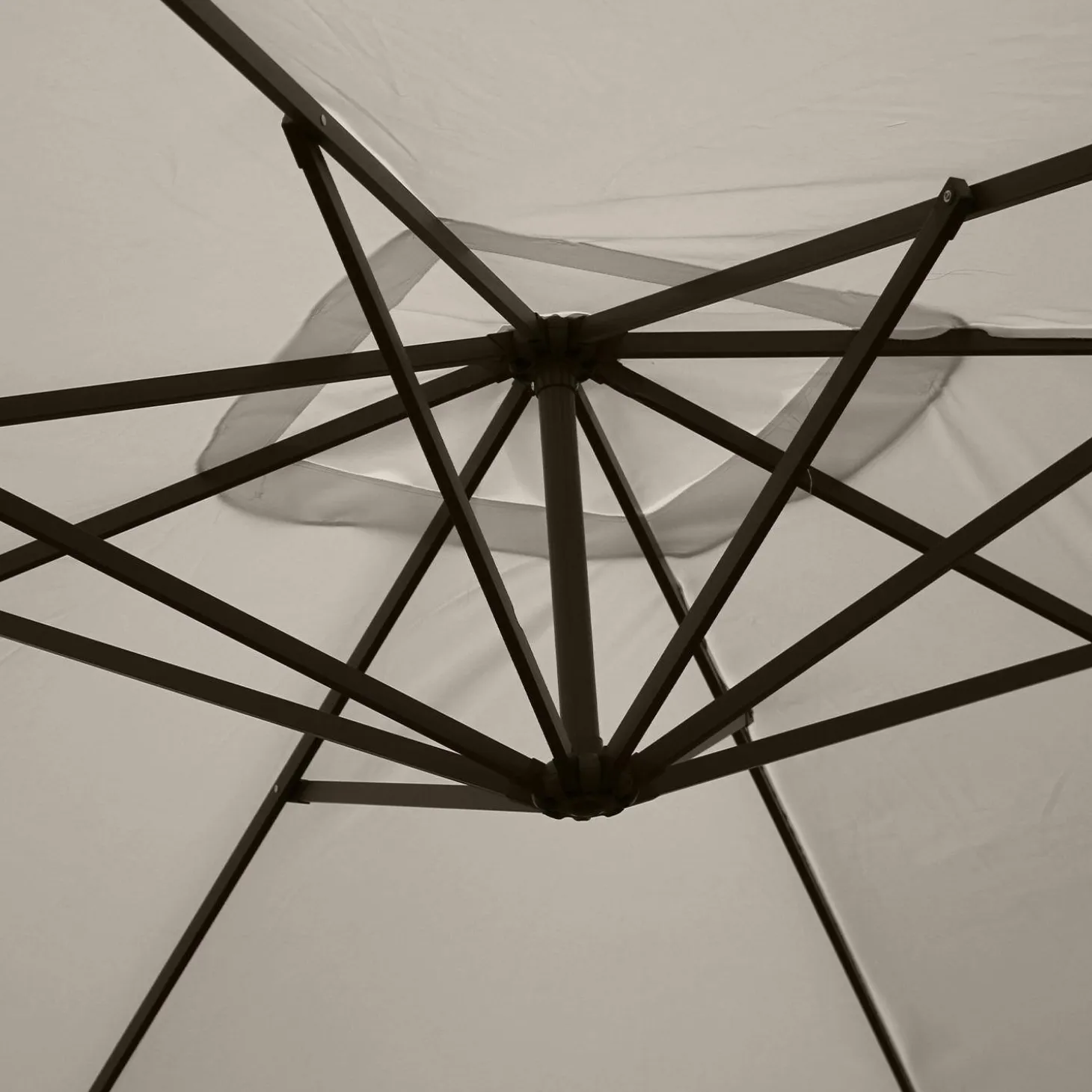 Zweefparasol vierkant 3x3m