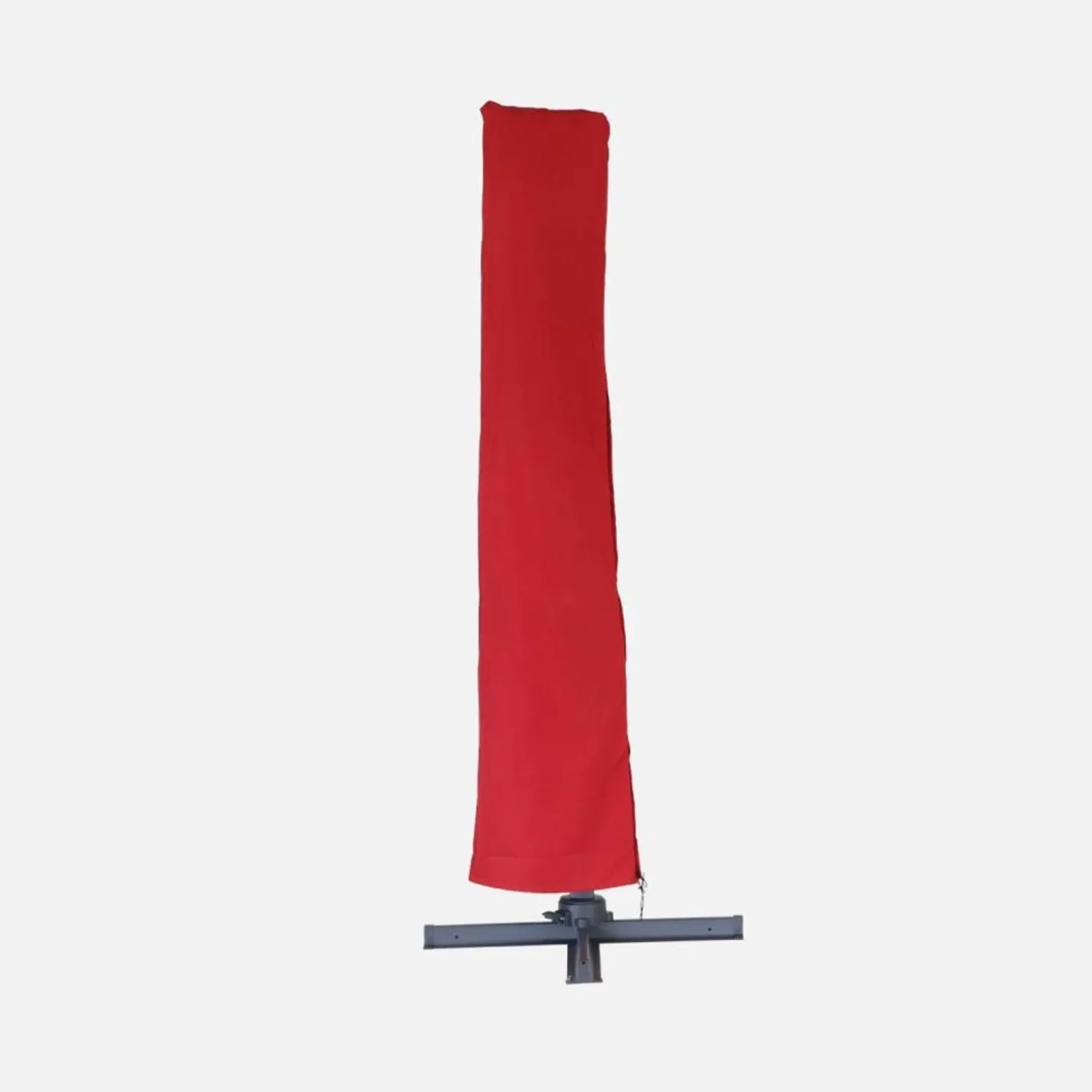 Zweefparasol, vierkant 3x3m