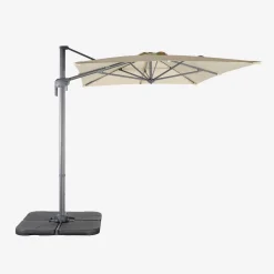 Zweefparasol 2x3m + 4 ballasttegels 50x50cm