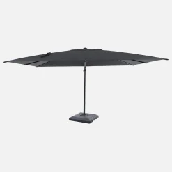 Zweefparasol 4x3m + hoes en ballasttegels